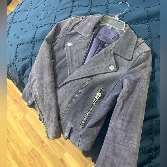 Blank NYC Purple Suede Twilight jacket - Picture 5 of 12